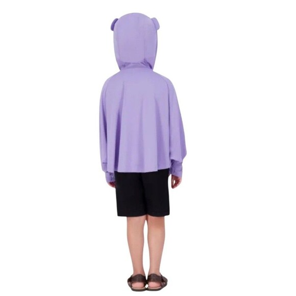 HAZEL + HARPER UPF Swim Coverup Purple Full Zipper 2T-4T Unisex - Picture 2 of 8